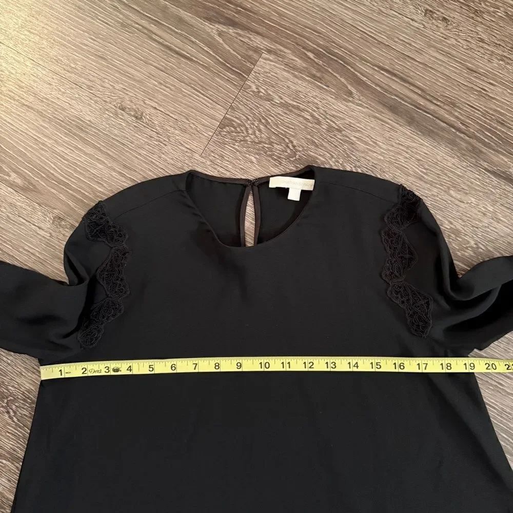Jonathan Simkhai Ruffle Bell Sleeve Blouse - Picture 7 of 9